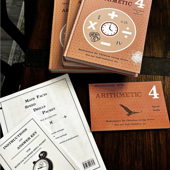 Rod & Staff Grade 4 Math Set - Picture 2 of 6